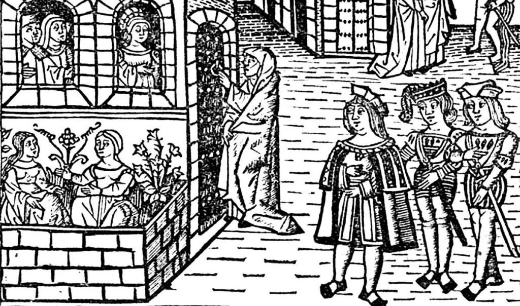 Vendimia literaria Medieval