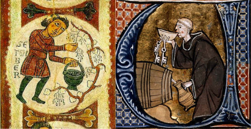 Vendimia literaria Medieval