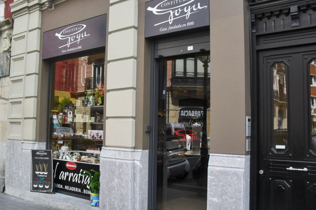 Pastelerias de Bilbao, vino y chocolate, Confituras Goya