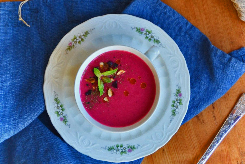 Cremas de primavera y vino