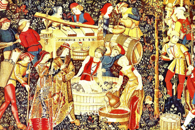 Vendimia literaria Medieval